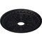 Ekena Millwork Bristol Ceiling Medallion (Fits Canopies up to 3 7/8"), 23 1/2"OD x 3 7/8"ID x 1"P, Steel Gray CM23BISGS - alternate 2